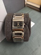 Adora dames horloge zilverkleurig