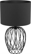 EGLO Nimlet Tafellamp - E27 - 51,5 cm - Zwart