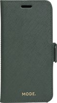 iPhone 11 Pro Bookcase hoesje - dbramante1928 - Effen Donkergroen - Leer
