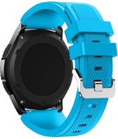 YONO Bandje geschikt voor Samsung Galaxy Watch 3 45mm - Siliconen - Blauw