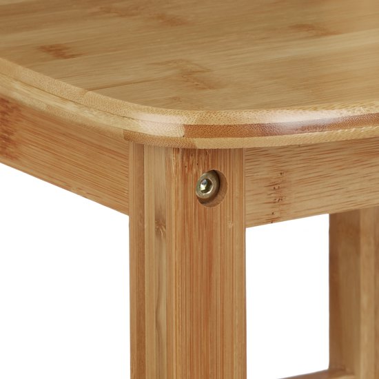 kinderstoel bamboe - voor peuter - zithoogte 26,5 cm - kinderkamer van Bamboo Basics — afbeelding 4