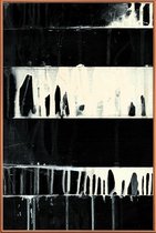JUNIQE - Poster met kunststof lijst Wabi Sabi 16-03 -30x45 /Wit &