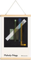 JUNIQE - Posterhanger László Moholy-Nagy - Construction, 1924 -60x90