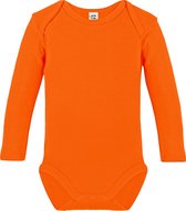 Link Kidswear Unisex Rompertje - Oranje - Maat 50/56