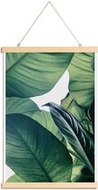 JUNIQE - Posterhanger Light Shines Through -20x30 /Groen