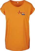 FitProWear Dames Casual T-Shirt Oranje Dutch  - Maat XS - EK Shirt - Shirt EK Voetbal - T-Shirt Oranje - Oranje Shirt - Nederlands elftal - EK2021 - EK2020 - EK Voetbal - Nederland