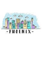 Phoenix: 6x9 Graph Paper Notebook, 120 pages