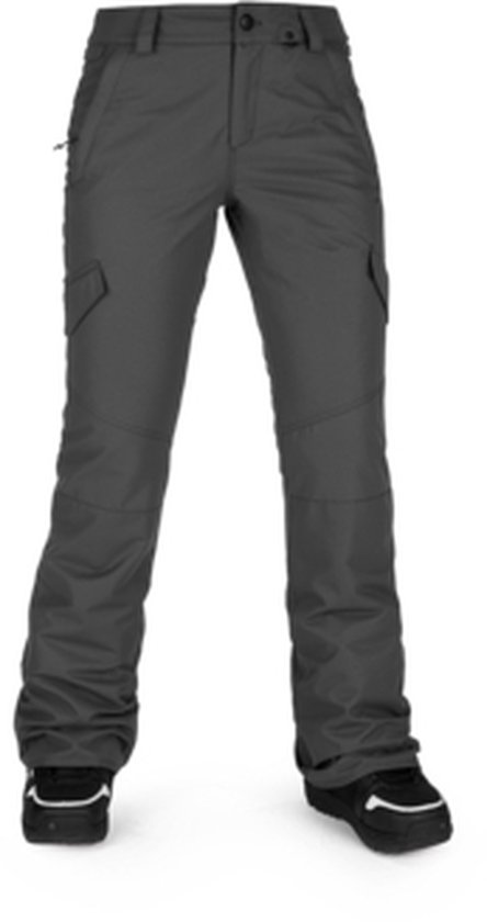 Foto: Volcom bridger insulated dames snowboardbroek dark grey