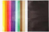 Glanspapier - diverse kleuren - 32x48 cm - 80 grams - Creotime - 100 vellen