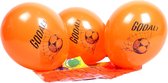 15 Stuks Oranje Ballonnen - Met opdruk GOAL - Voetbal - EK - WK.