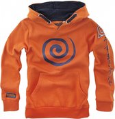 Naruto Symbol Kinder Hoodie Oranje - 110/116
