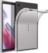 Samsung Galaxy Tab A7 Lite (2021) 8.7 inch Hoesje Transparant - Anti Shock Siliconen Back Cover