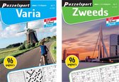 Puzzelsport - Puzzelboekenset - Varia 3* & Zweeds 2-3*  - Nr.1