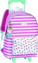 Lemon Ribbon Bunny Flowers and Stripes Trolley Groot