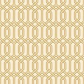 Dutch Wallcoverings - Beaux arts 2 gold geometric