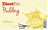 Dieet Pro | Eiwitrijke Vanille Pudding | Box 7 Sachets | 7x50g  | Snel afvallen zonder poespas!