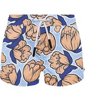 SEABASS Zwembroek - Slim Fit - Trendy Kinderzwembroek - Duurzaam - 100% Gerecycled Polyester - Gemaakt van Plastic Flessen uit de Oceaan - Seaqual - Zachte Binnenbroekjes - Zwemshort - Snel D