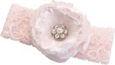 Kousenbandje Pink Blush van Lillian Rose - bruid - trouwen - kousenbandje roze