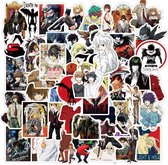Mix van  50st Unieke Death Note Anime Cartoon Stickers