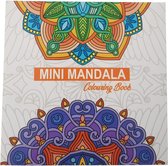Mini Mandala Kleurboek vierkant 12x12 cm 48 Kleurplaten