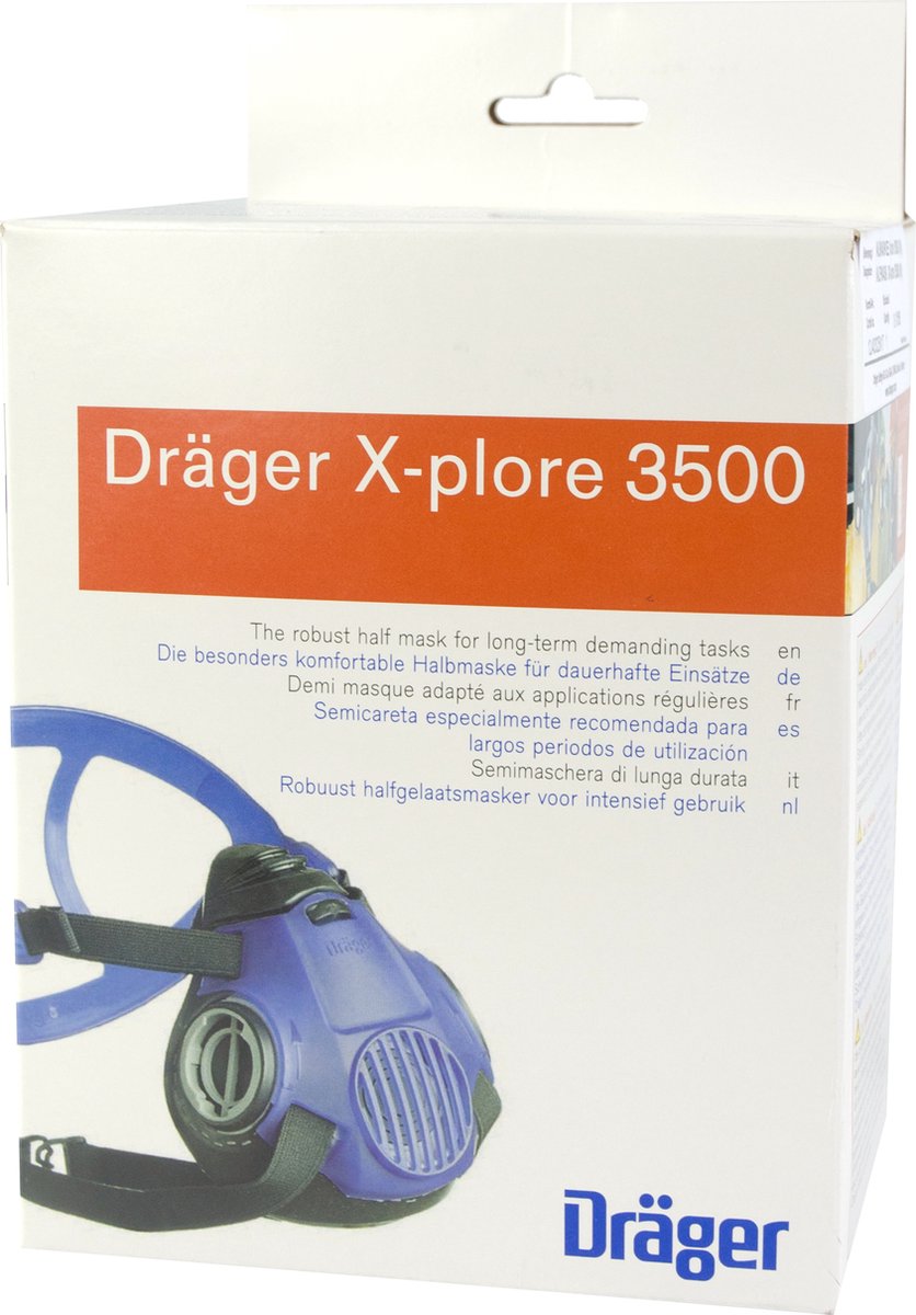 Filtre Dräger X-plore A2B2E2K2 Hg P3 R D - Protection Gaz Et Particules - Raccord Rd40 - Certifié EN14387