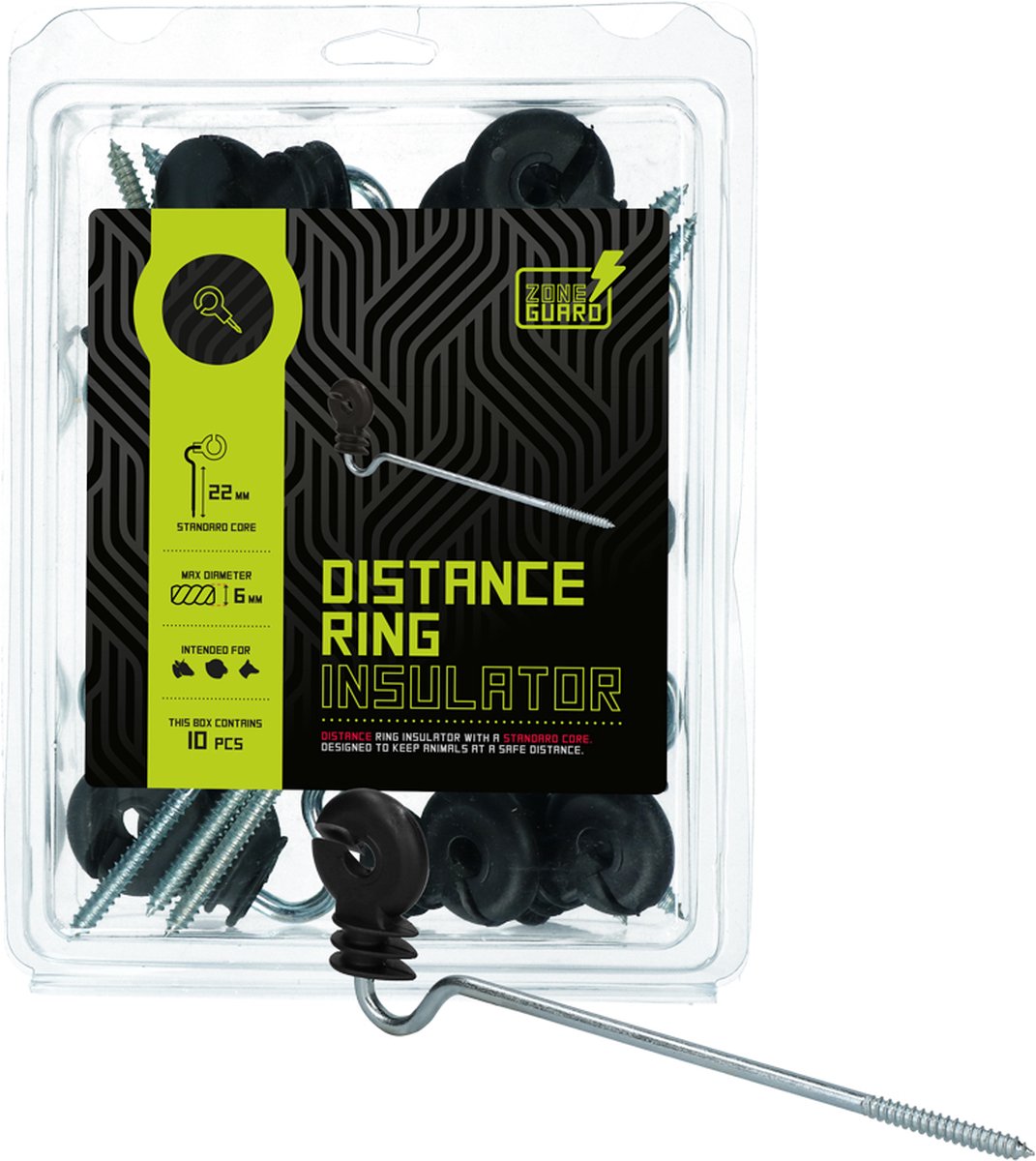 ZoneGuard Afstands Ringisolator