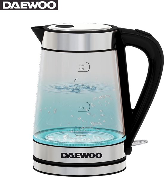 Daewoo - Waterkoker - Glazen waterkoker 1,7 Liter - SYM-1328 | bol.com