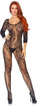 Naadloze Catsuit Met Open Kruisje - One Size (S-L 34 - 40)