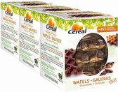 Céréal Wafels Chocolade - 3 x 5 stuks - Voordeelverpakking