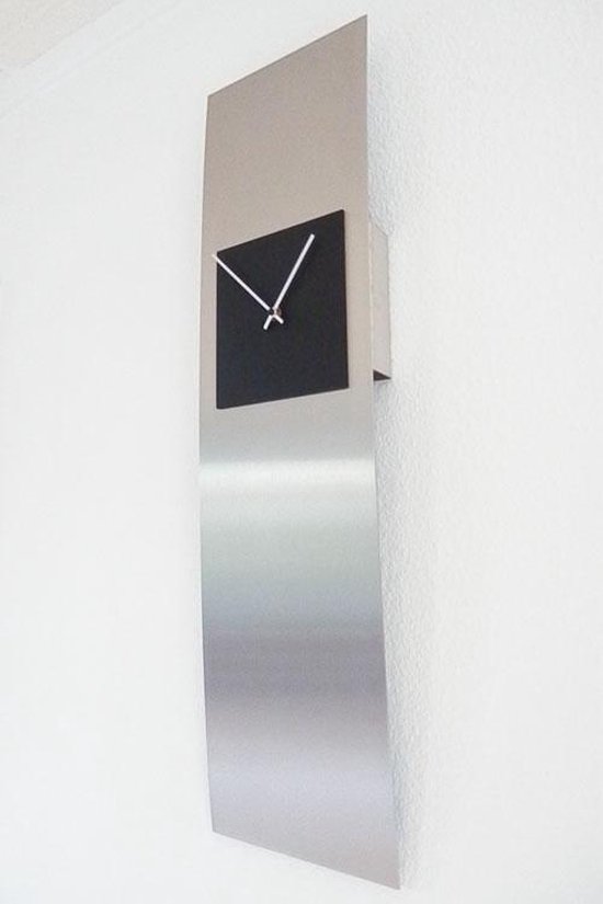 Wandklok Parijs, grote klokken, wandklok groot, wandklokken RVS, design  klokken. | bol.com