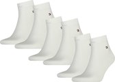 Tommy Hilfiger Quartersocks  Sokken - Maat 43-46 - Mannen - Wit