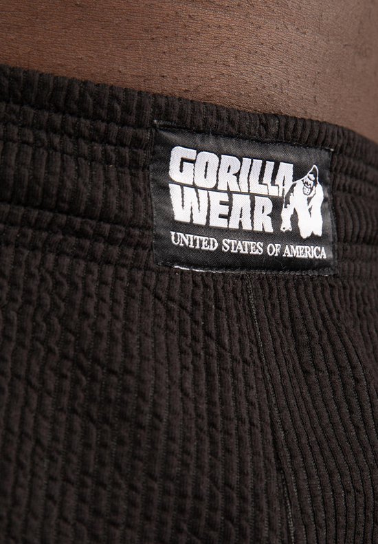 Gorilla Wear Augustine Old School Trainingsbroek - Zwart - L/XL - Gorilla Wear