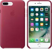 Apple iPhone 8 Plus Leather Case Berry