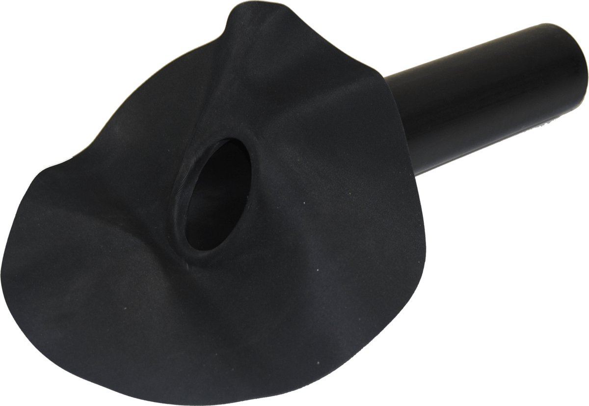 EPDM hemelwaterafvoer 75mm - 45 graden uitloop