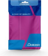 Case2go - Tablet Hoes geschikt voor Samsung Galaxy Tab A7 Lite (2021) - Tri-Fold Book Case - Paars