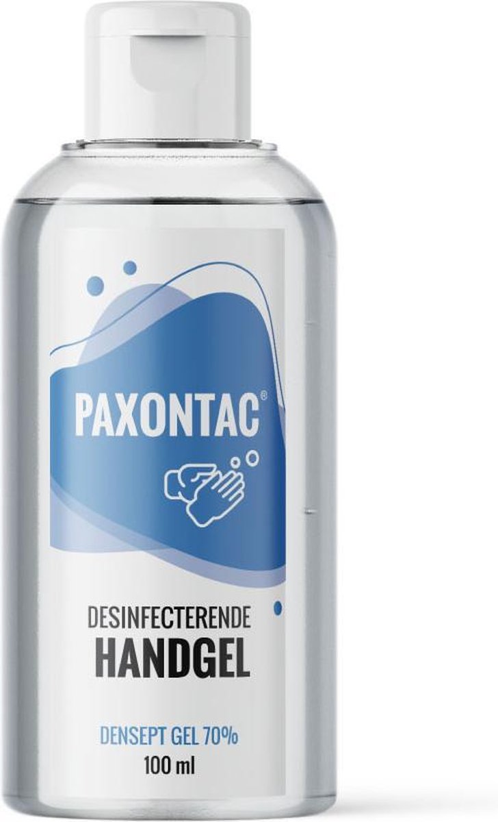 Handgel Desinfecterende middel 100ml | 70% Alcohol |Paxontac® Ctgb toegelaten - PAXONTAC
