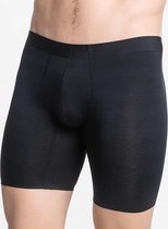 Heren boxershort lange pijpen MicroModal naadloos vanta zwart