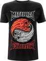 Metallica - Yin Yang Heren T-shirt - XL - Zwart