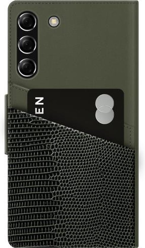 ideal of sweden unity wallet geschikt voor samsung galaxy s21+ metal woods