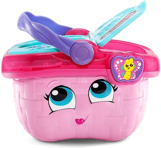 VTech Vormenpret Picknickset - Cadeau Kinderen - Educatief Baby Speelgoed - Vormen, Kleuren, Etenswaren & Reacties - Cadeau - 1 tot 4 Jaar