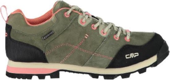 Cmp Wandelschoenen Low Alcor Dames Leer Khaki/zwart Maat 36 | bol.com