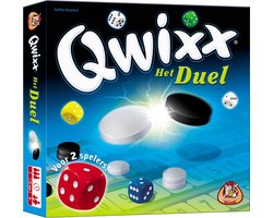 White Goblin Games - Qwixx - Het Duel - Dobbelspel - 2 spelers - Variant op Qwixx voor 2 spelers - V