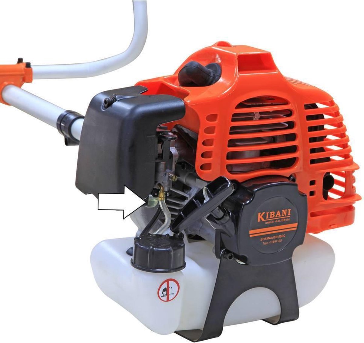 Kibani Kantenmaaier 4-in-1 – Bosmaaier Benzine 52 cc / 1.9 pk Motor – Incl.... | bol.com