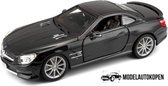 Mercedes-Benz SL 65 AMG Hardtop (22 cm) 1/24 Bburago - Modelauto - Schaalmodel - Model auto - Miniatuurauto - Miniatuur autos