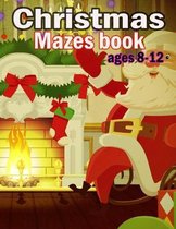 Christmas Mazes book Ages 8-12