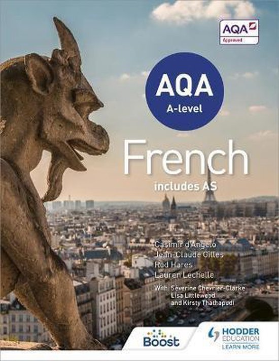 AQA A level French Includes AS 9781471857959 Casimir dAngelo