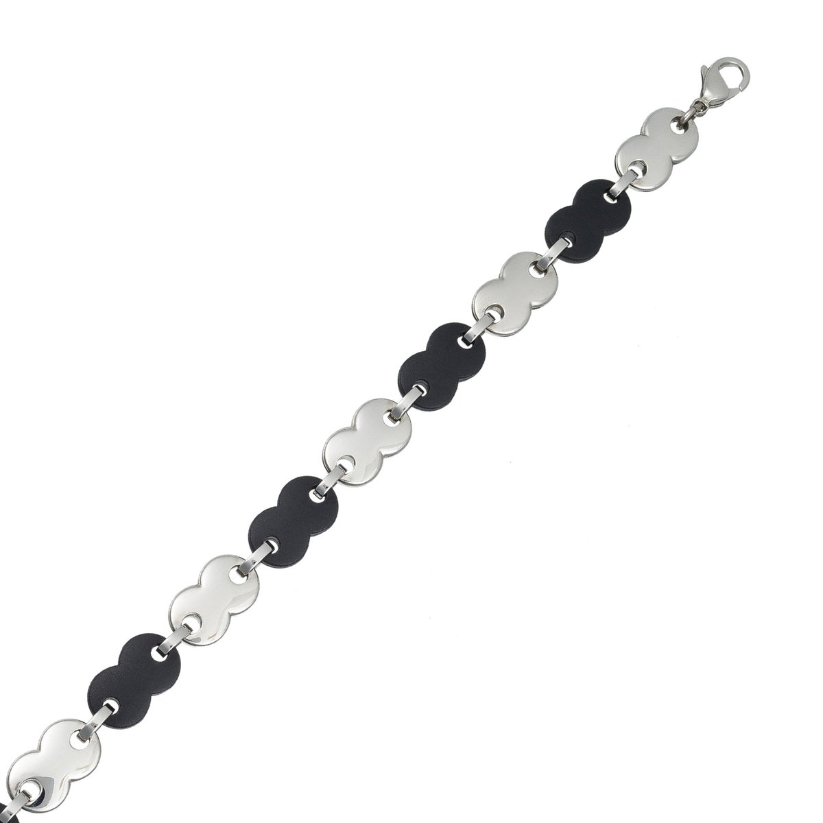 Orphelia ASG-049 - Armband - Roestvrij Staal - 21 CM - Unisex