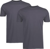 T-shirts Regular Fit Ronde Hals 2Pack Rock Grey (02001014 - 269)