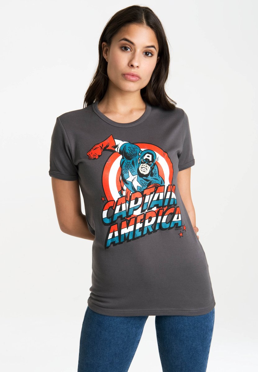 Logoshirt T-Shirt Captain America