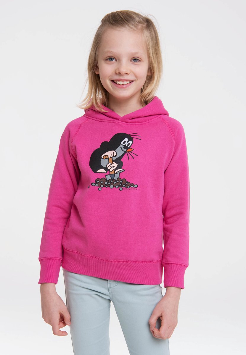 Logoshirt Kapuzen-Sweatshirt Der kleine Maulwurf